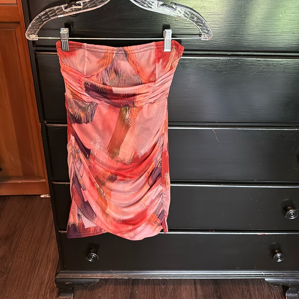 Pretty little thing size 0 mini strapless dress